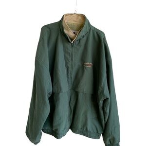 Vintage California Outerwear Bomber Jacket Men Size 3XL Ford UAW Union Green USA